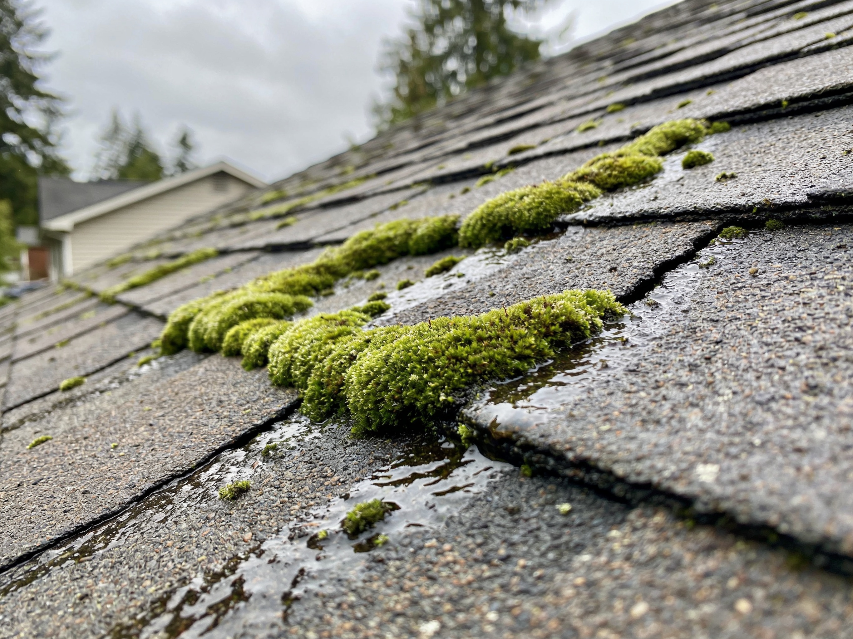 Moss on Your Roof Is Causing Leaks (Here's the Fix)