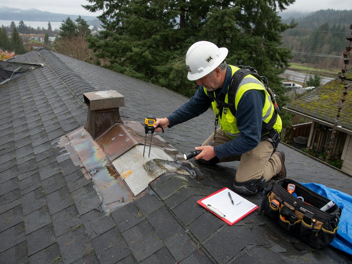 Roof Leak Detection & Inspection in Bellingham